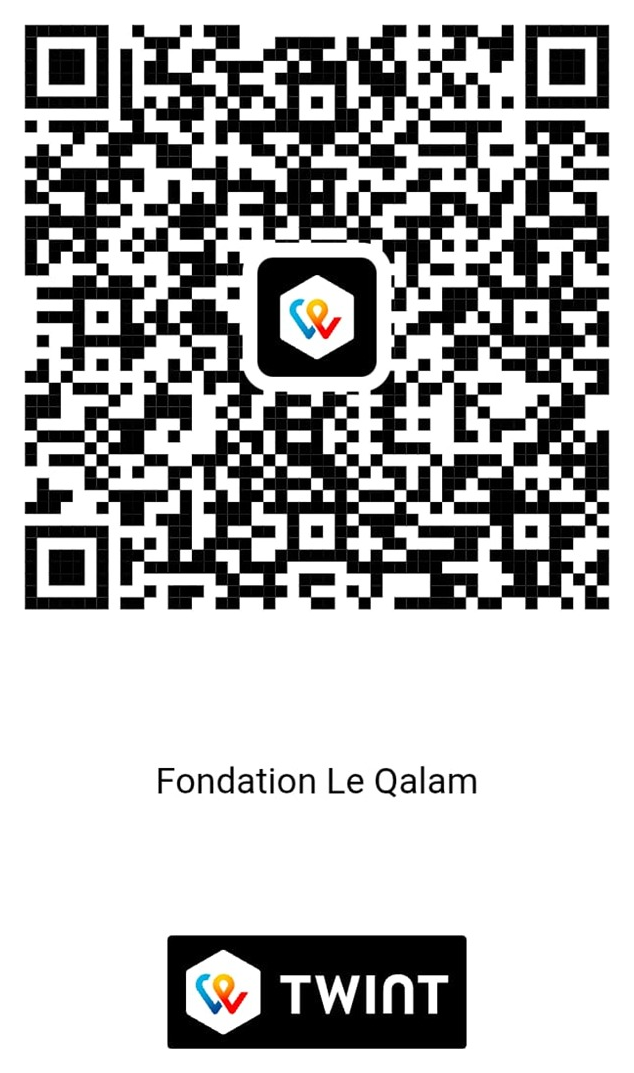 QR code TWINT — Fondation Le Qalam